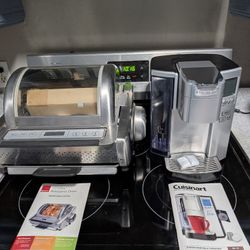 Ronco St5272budrm EZ Store Rotisserie & barbecue Oven And Cuisinart Coffee Maker