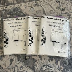 Round Table Cloths 