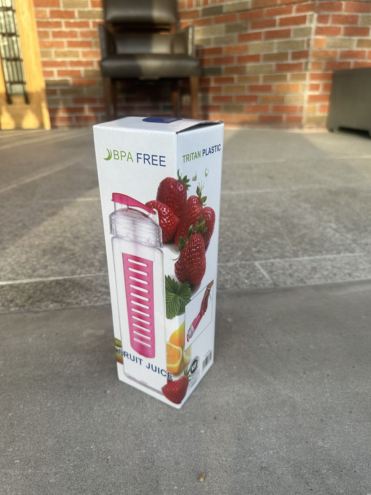 Water Bottles With Fruit Container Inside