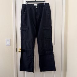 Zara black cargo pants