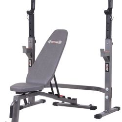 Body Champ Weight Bench and Rack -$150 Firm