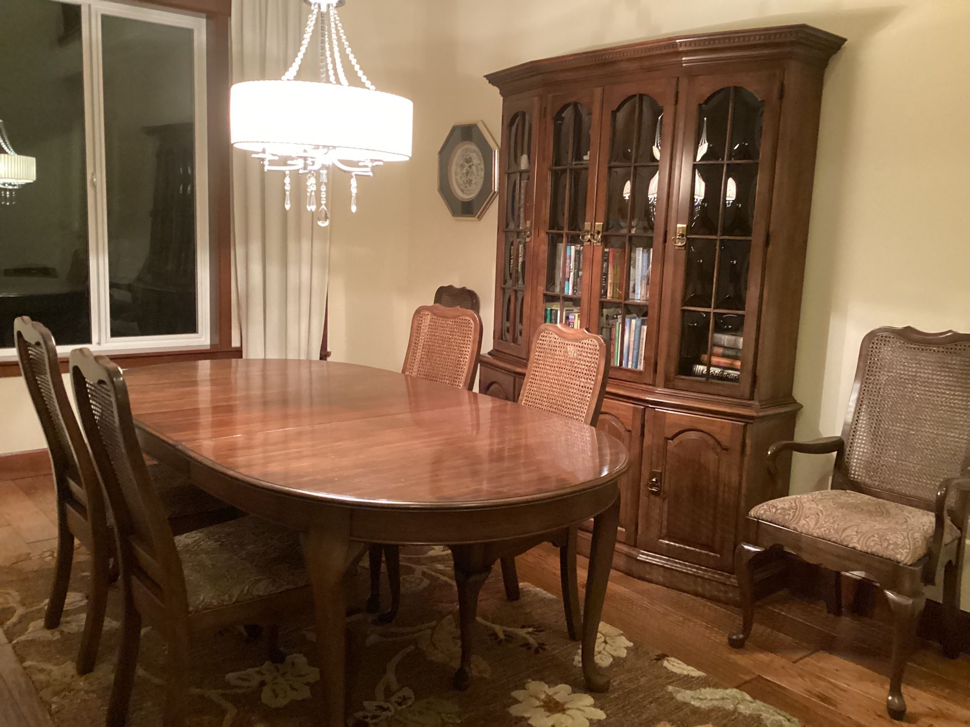 Dining Table and 6 Chairs - $450