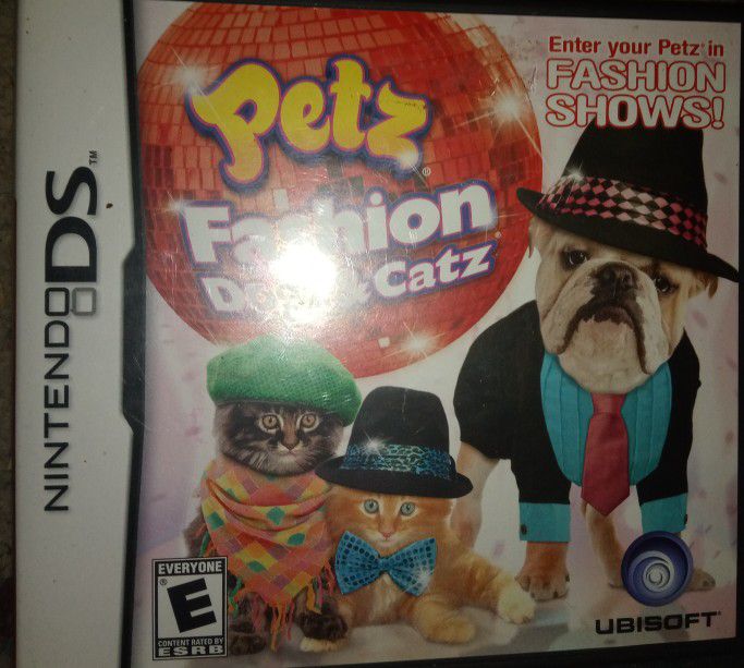Petz Dogz And Catz Fashion Nintendo Ds 
