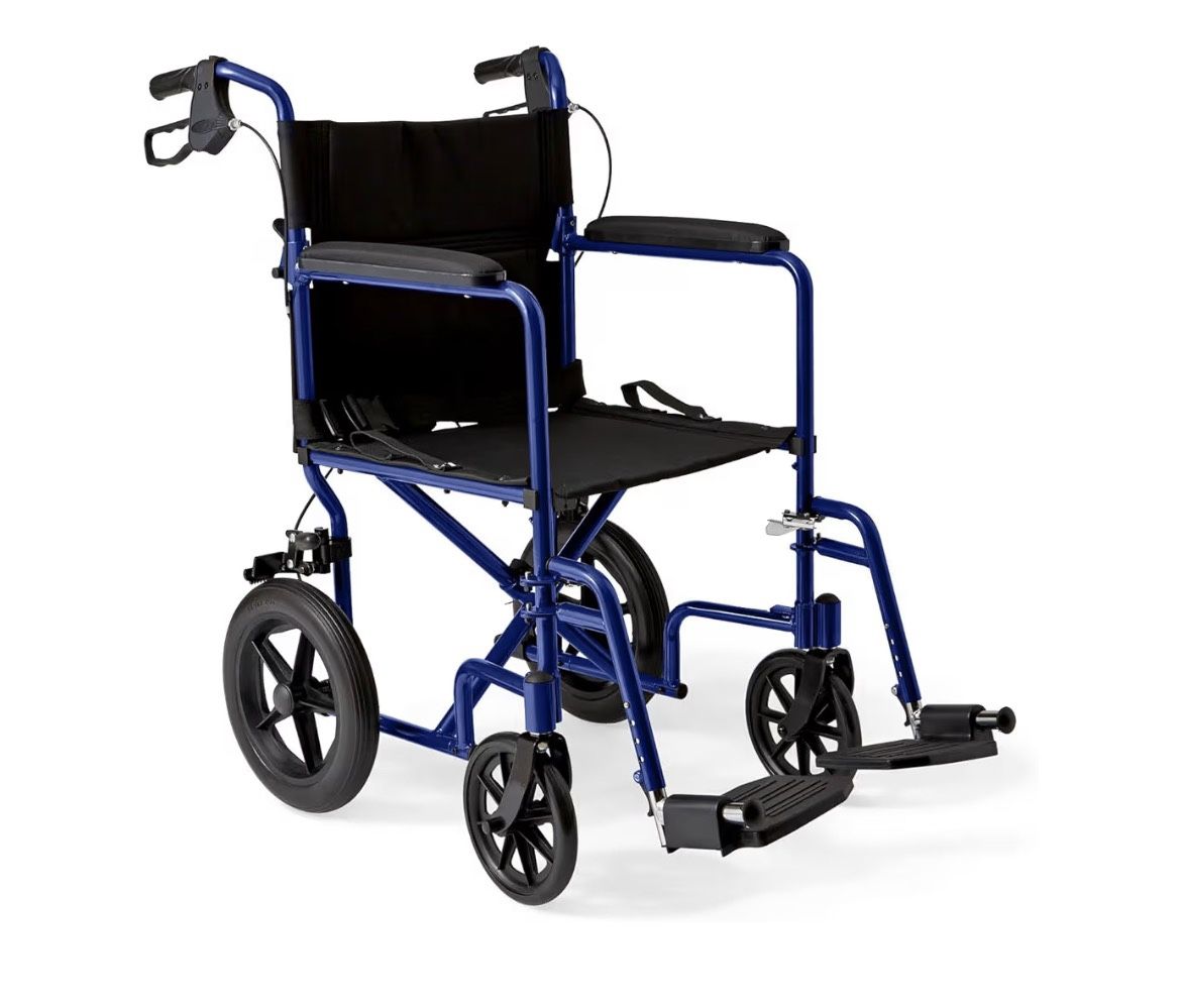 Lightweight Foldable Transport Wheelchair90