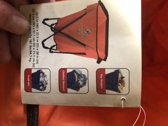 Cleveland Browns hamper/toy keepers