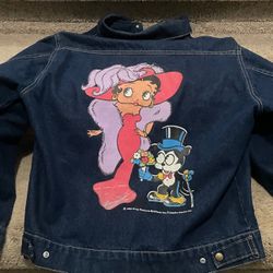 Vintage Betty Boop Denim Jacket 1985