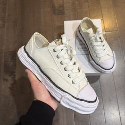 White Maison Mihara Converse 