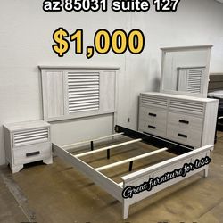 Queen size bedroom set brand new