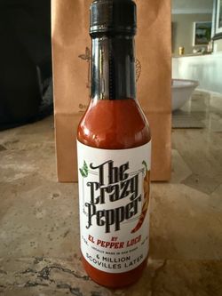 The Crazy Pepper Hot Sauce by El Pepper Loco