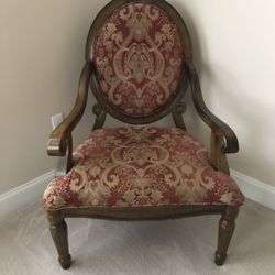 Upholstered Queen Ann Chair! 
