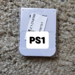 Playstation 1 Memory Card