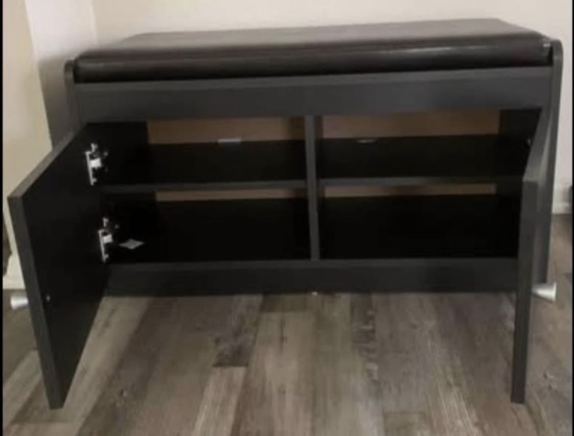 Shoe Cabinet w/ Seat (+Mirror)