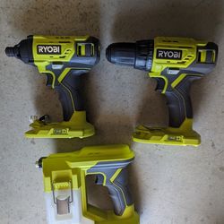 Ryobi 18v Tools *See Description For Pricing