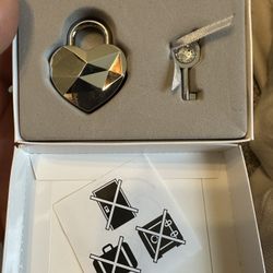 Swarovski Luggage Lock & Key Set