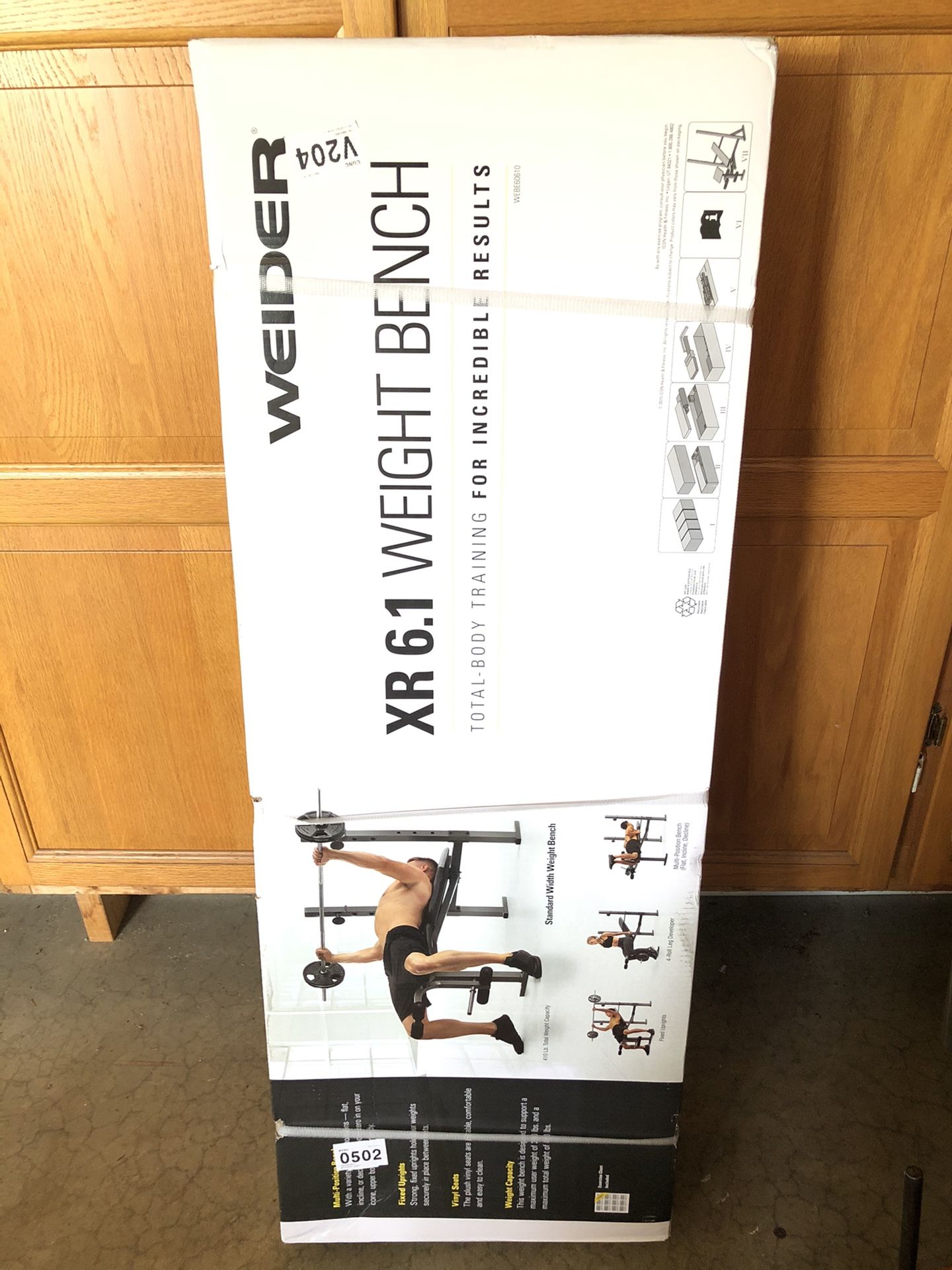 NEW Weider XR 6.1 Weight Bench