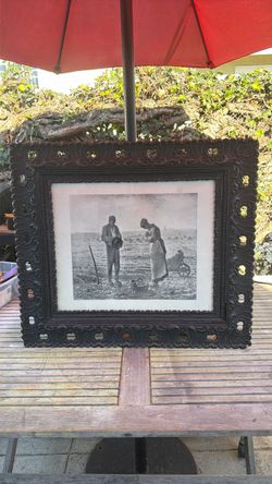 Antique art, New York farmers