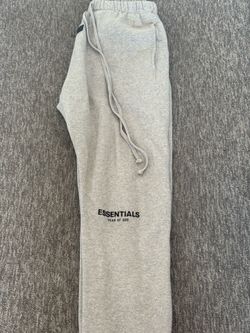 Oatmeal fear of god essential pants from StockX