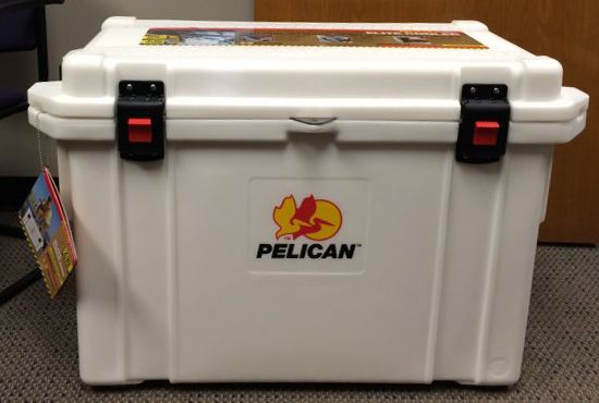 Pelican 95qt Elite Cooler NEW White Rotomolded ice chest