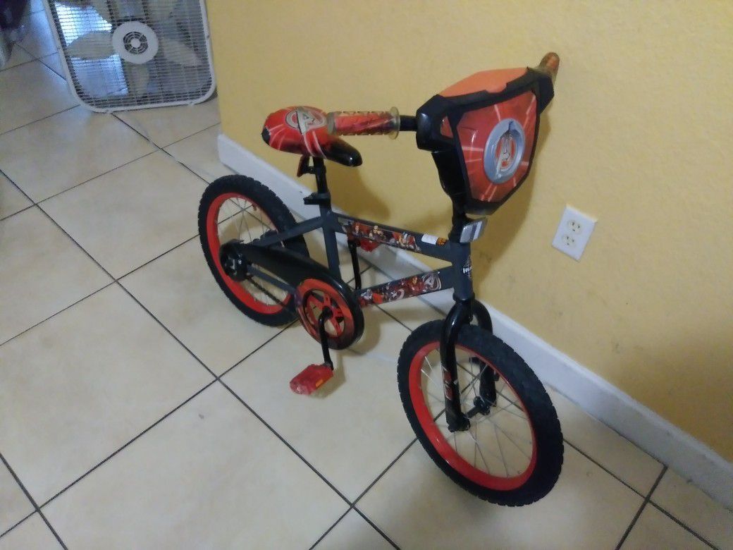 Used Toddler bike (avenger and paw patrol)