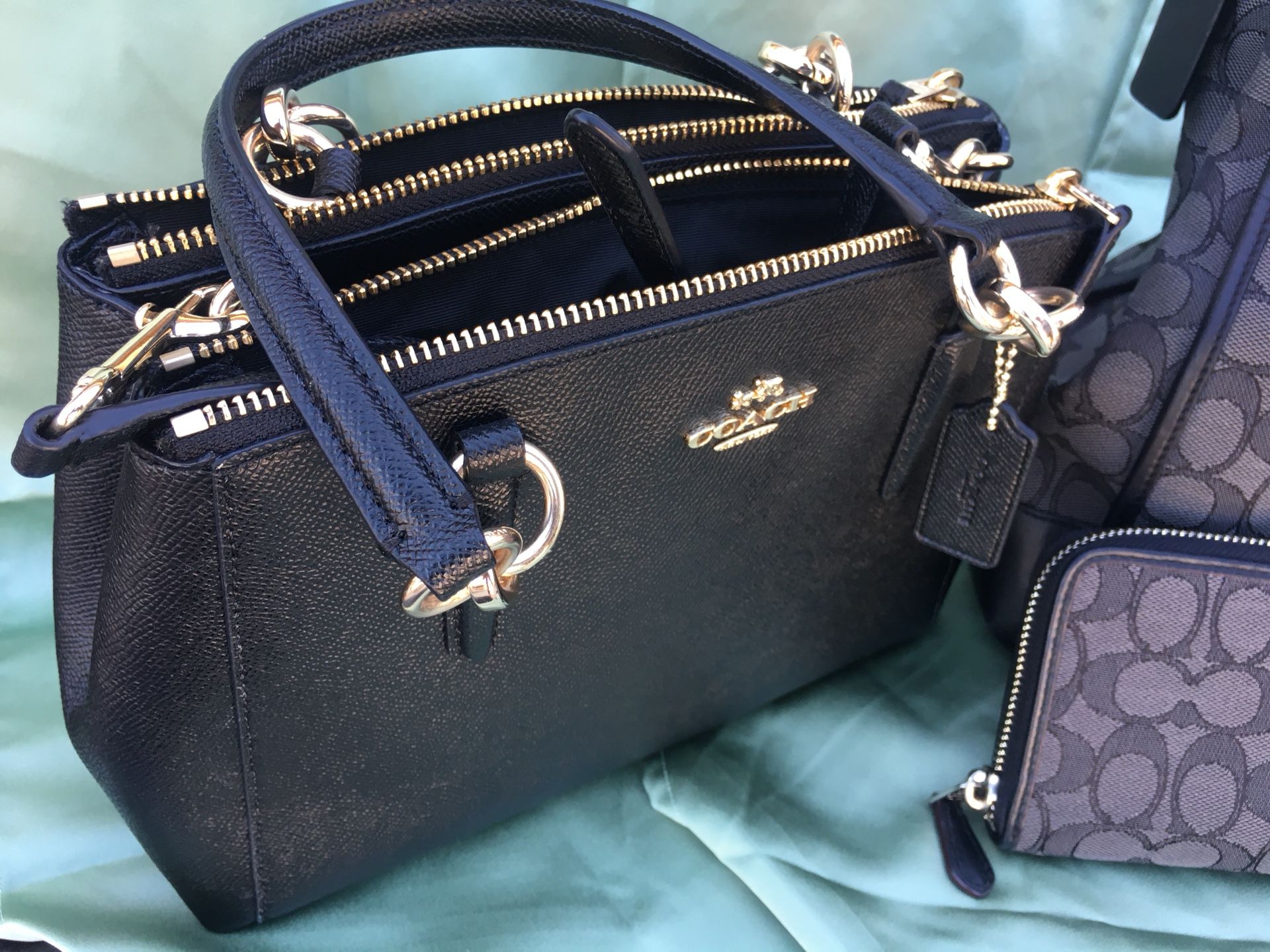 Coach purse black