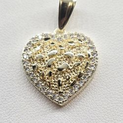 Heart Nugget Pendant