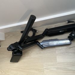 WALI Dual Vesa mount Monitor Arm With Desk Clamp