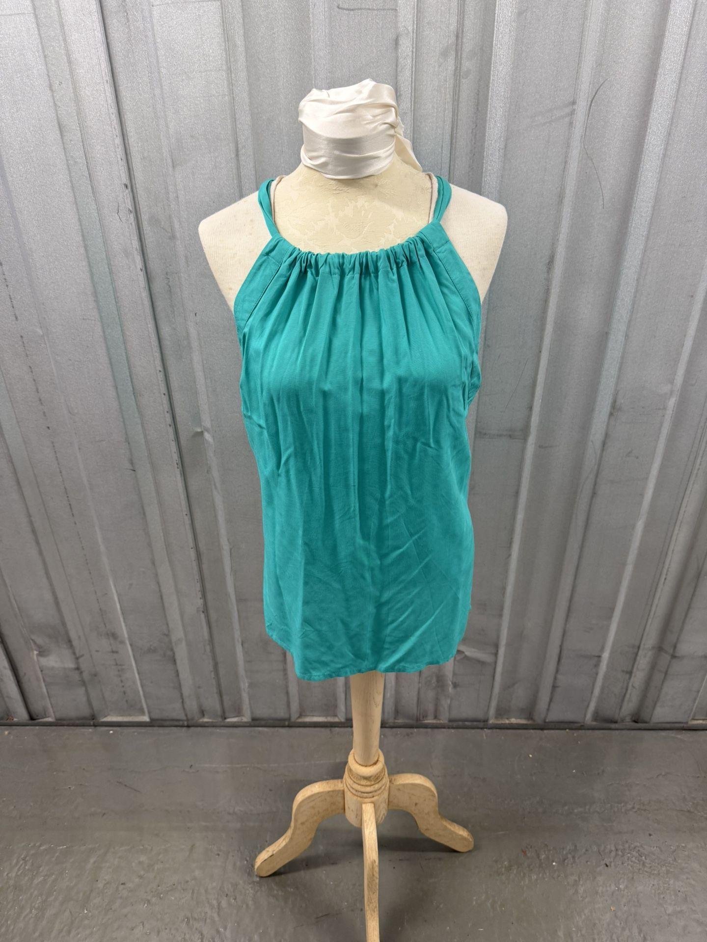 Women's Escapada Teal Halter Top