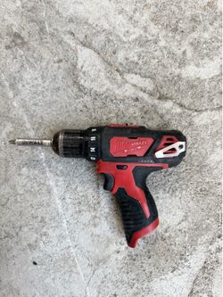 Milwaukee M12 drill no battery or charger
