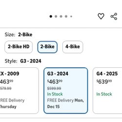 Bike Rack SARIS - TODAY ONLY