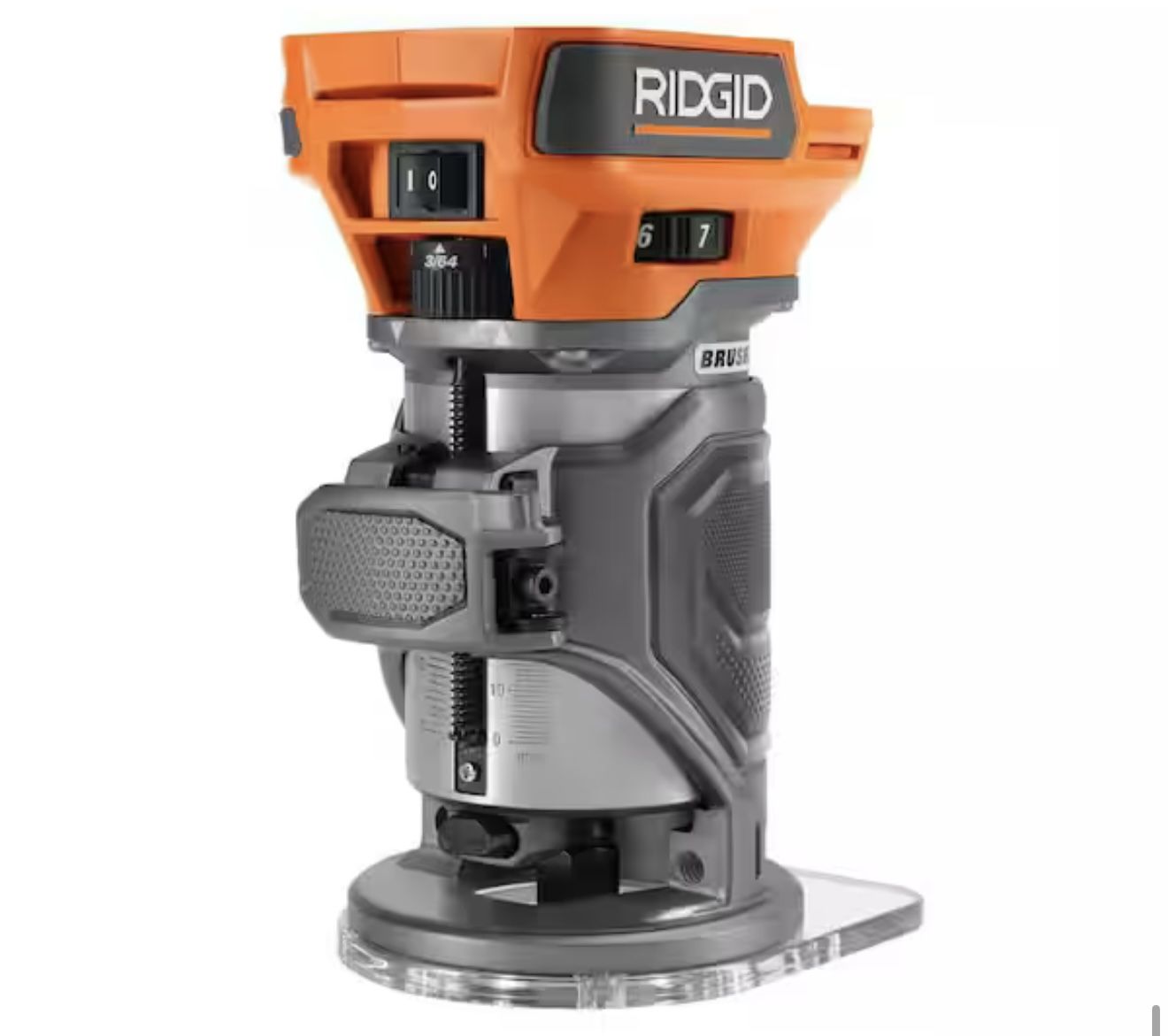 RIDGID 18V Brushless Cordless Compact Router (Tool Only