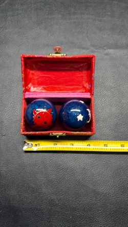Chinese Baoding Balls with Decorative Box