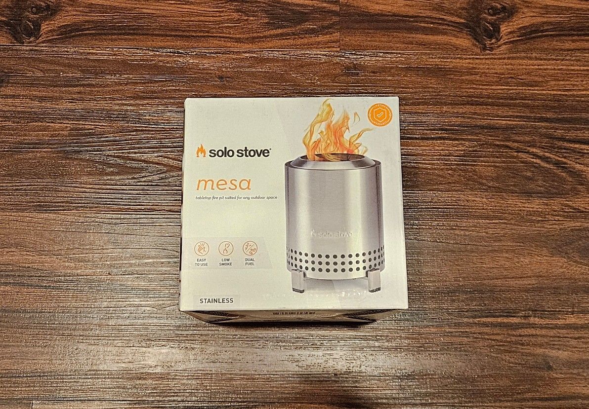 Solo Stove Mesa Smokless Tabletop Fire Pit