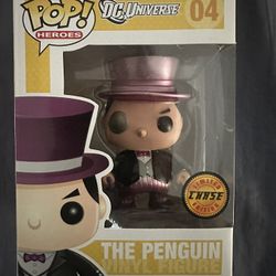 Funko Pop DC Universe The Penguin #4 Chase Vaulted Rare
