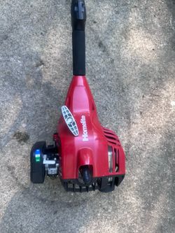 Homelite Gasoline 2-Stroke String Trimmer w/ Adjustable Grip, Red/Black