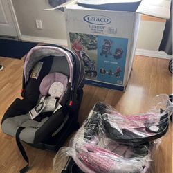 Graco Fastaction Stroller And Car Seat