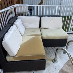 Patio Sofa 4 Pieces 
