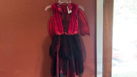 Girls devil costume size 8/10