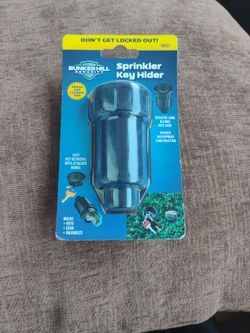 Sprinkler Key Hider Secret Stasher For Hiding