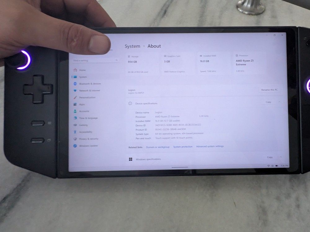 Legion Go 1tb And Dock