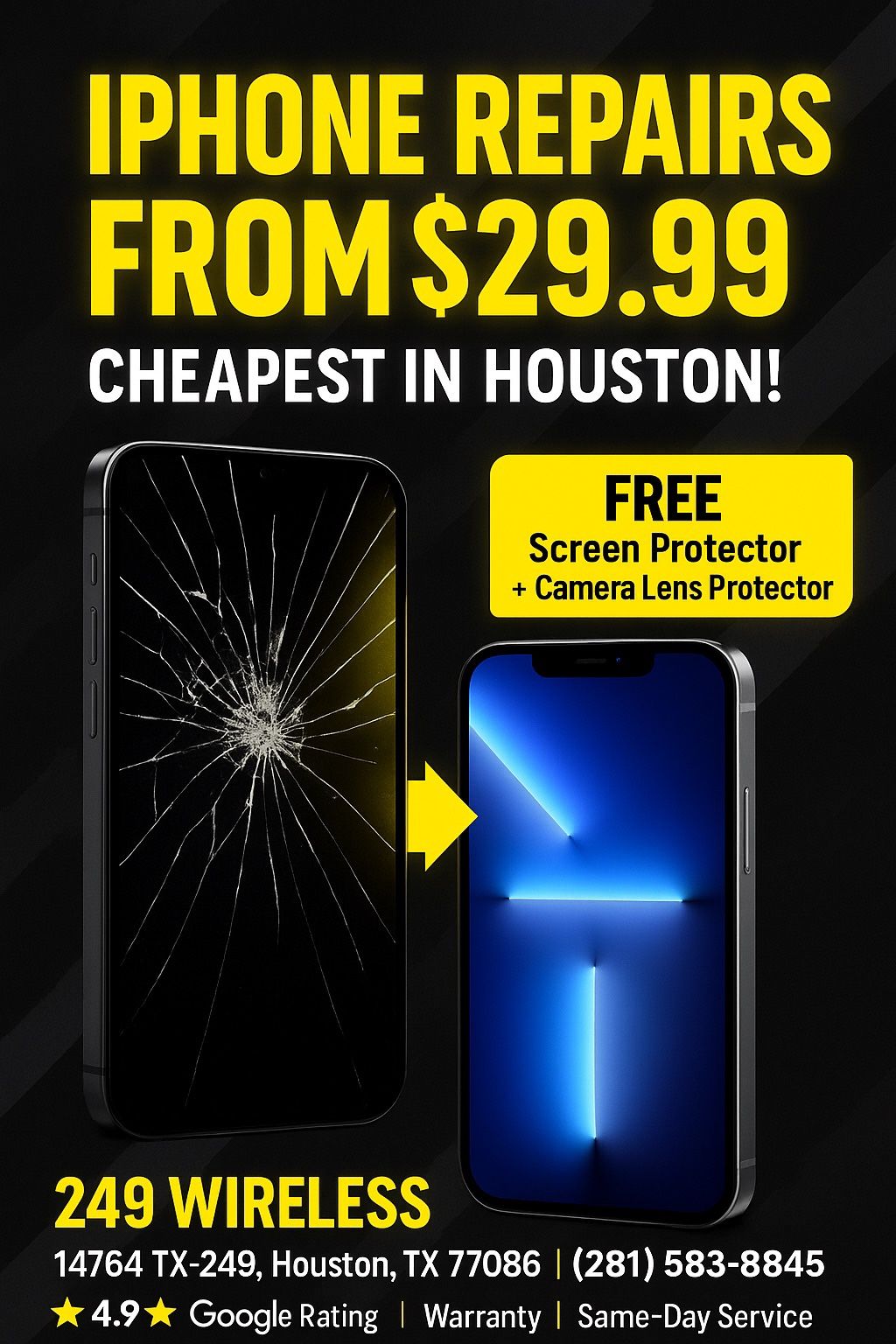 Iphone Repairs 0n Spot 💯