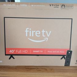 New In Box 40" Smart Tv