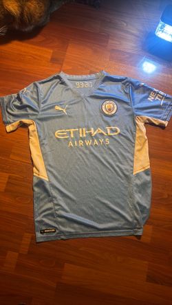 2021-22 Manchester City Football Club Home Jersey