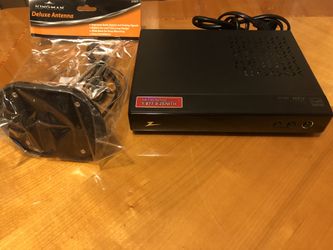 DIGITAL CONVERTER BOX WITH ANTENNA NFL FOOTBALL, TV SHOWS