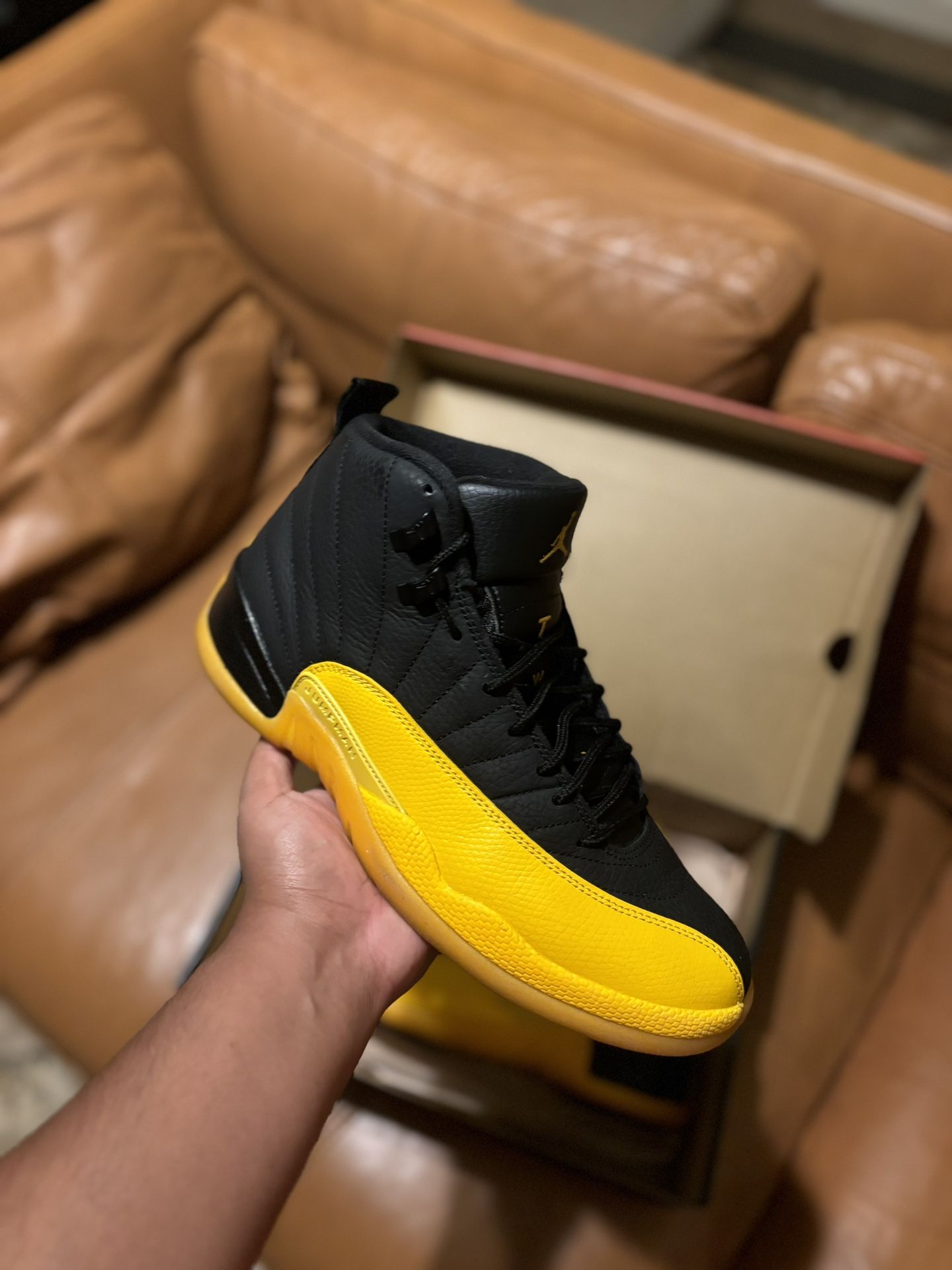 Jordan 12 University Gold