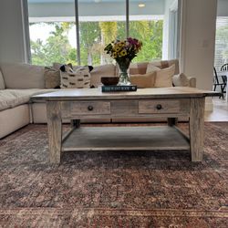 Aesthetic 100% Wood Coffee Table