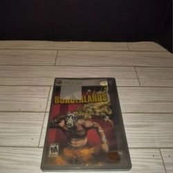 Borderlands Video Game (Microsoft Xbox 360, 2009) With Manual / No Case 2K Games