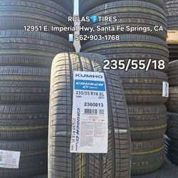 235/55/18 KUMHO CRUGEN EV HP71 💎 Brand New / Available!!