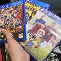 3 Ps4 games