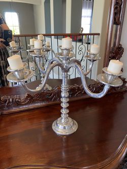 Metal Medieval Candelabra