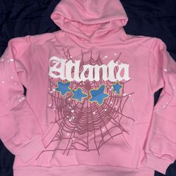 Pink Atlanta Spider Hoodie